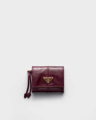 Cartera pequeña de piel