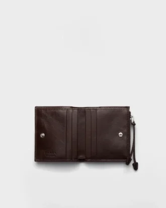 Cartera pequeña de piel