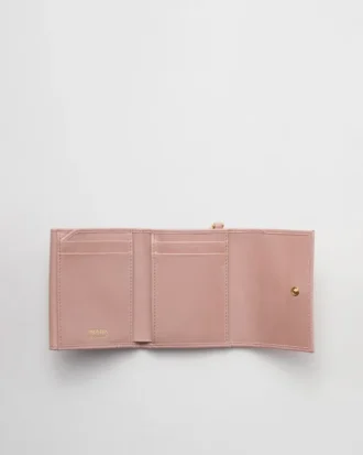 Cartera pequeña de piel