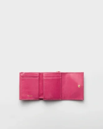 Cartera pequeña de piel