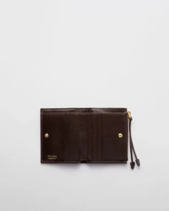 Cartera pequeña de piel