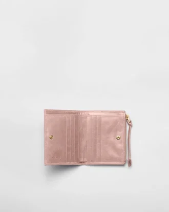 Cartera pequeña de piel