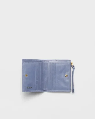 Cartera pequeña de piel