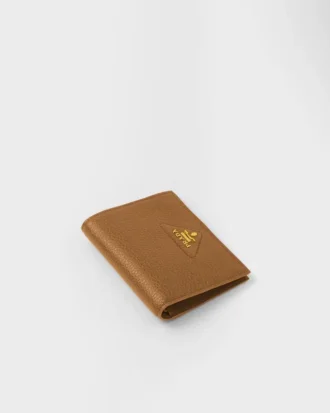 Cartera pequeña de piel