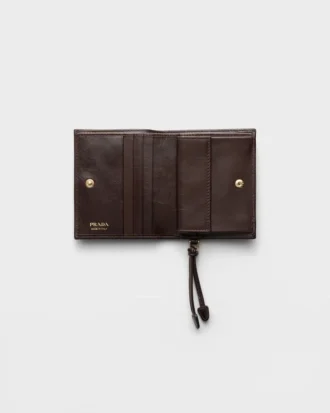 Cartera pequeña de piel