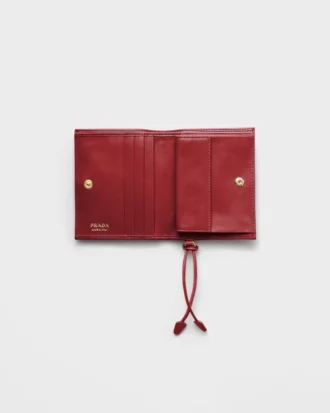 Cartera pequeña de piel