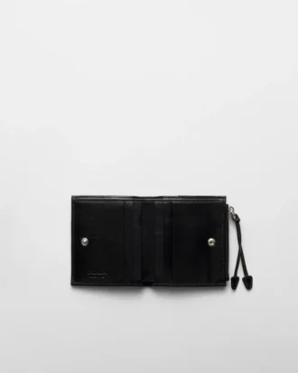 Cartera pequeña de piel