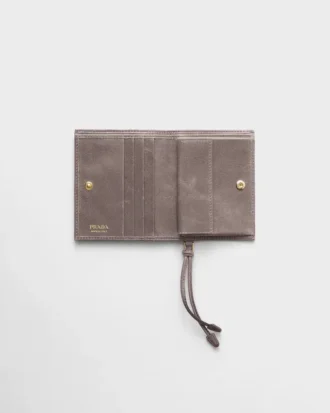 Cartera pequeña de piel