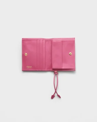 Cartera pequeña de piel