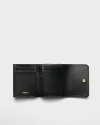 Cartera pequeña de piel