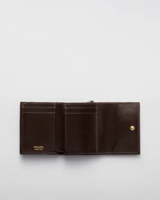 Cartera pequeña de piel