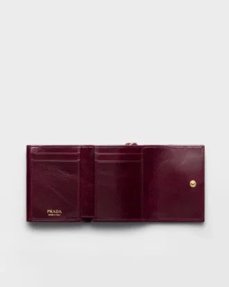 Cartera pequeña de piel