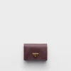 Cartera pequeña de piel Saffiano Cartera pequeña de piel Saffiano