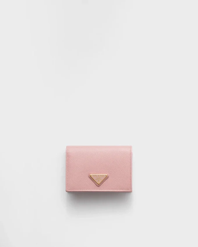 Cartera pequeña de piel Saffiano Cartera pequeña de piel Saffiano