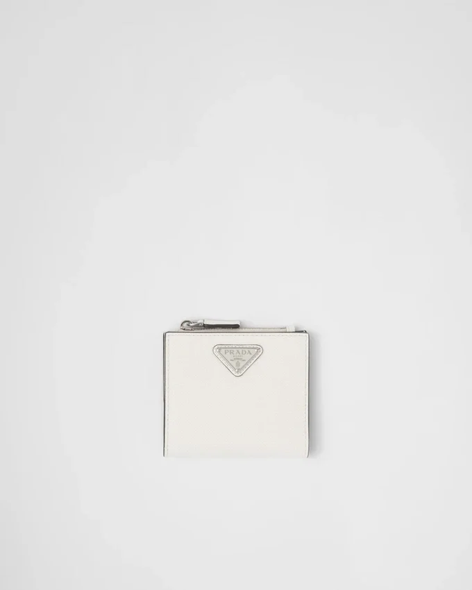 Cartera pequeña de piel Saffiano Cartera pequeña de piel Saffiano