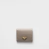 Cartera pequeña de piel Saffiano Cartera pequeña de piel Saffiano