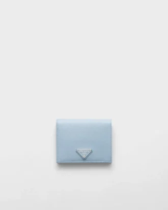 Cartera pequeña de piel Saffiano