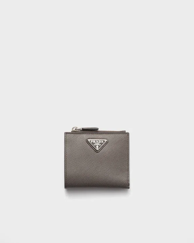 Cartera pequeña de piel Saffiano Cartera pequeña de piel Saffiano