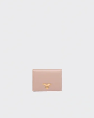 Cartera pequeña de piel Saffiano