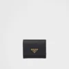Cartera pequeña de piel Saffiano Cartera pequeña de piel Saffiano