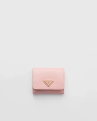 Cartera pequeña de piel Saffiano
