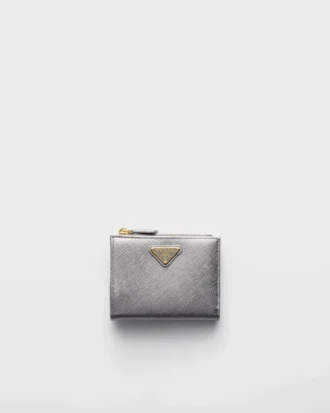 Cartera pequeña de piel Saffiano