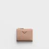 Cartera pequeña de piel Saffiano Cartera pequeña de piel Saffiano