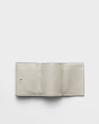 Cartera pequeña de piel Saffiano