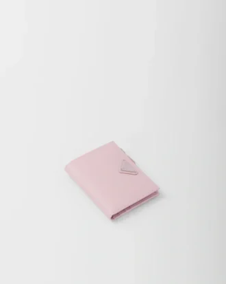 Cartera pequeña de piel Saffiano