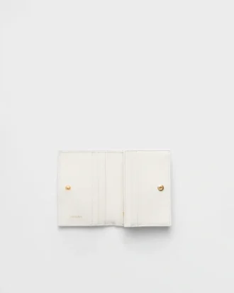 Cartera pequeña de piel Saffiano