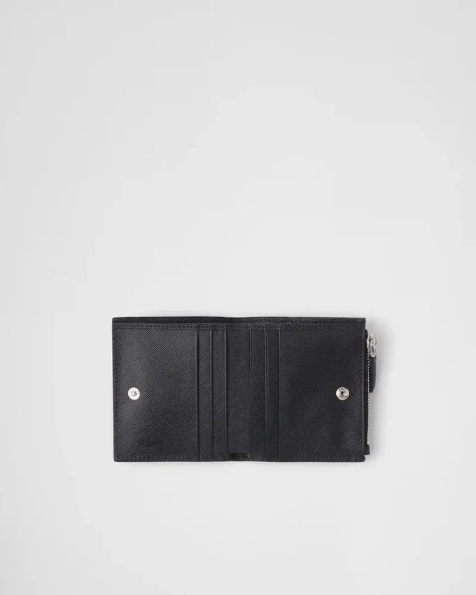 Cartera pequeña de piel Saffiano Cartera pequeña de piel Saffiano