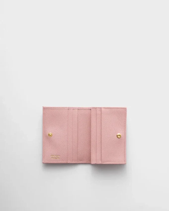 Cartera pequeña de piel Saffiano Cartera pequeña de piel Saffiano