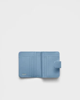 Cartera pequeña de piel Saffiano