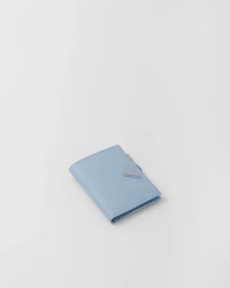 Cartera pequeña de piel Saffiano