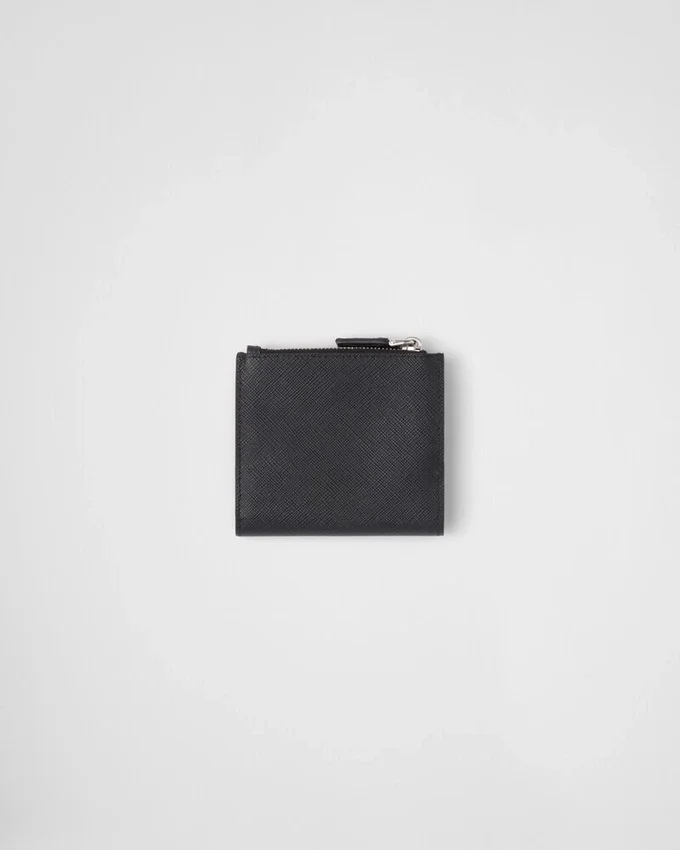 Cartera pequeña de piel Saffiano Cartera pequeña de piel Saffiano