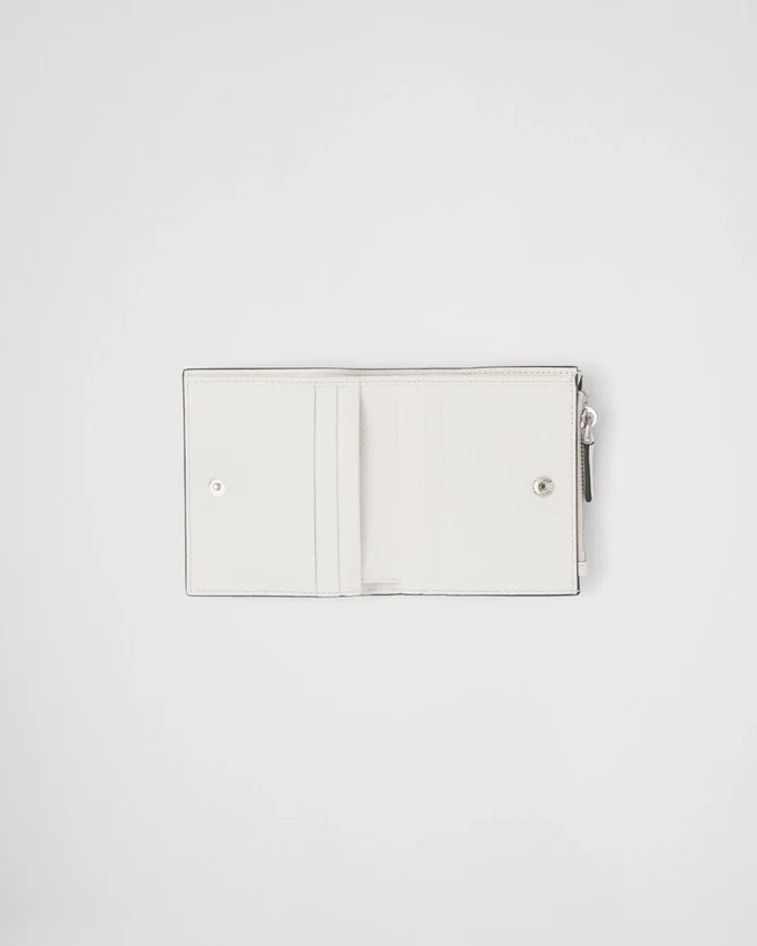 Cartera pequeña de piel Saffiano Cartera pequeña de piel Saffiano