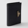 Cartera pequeña de piel Saffiano Cartera pequeña de piel Saffiano