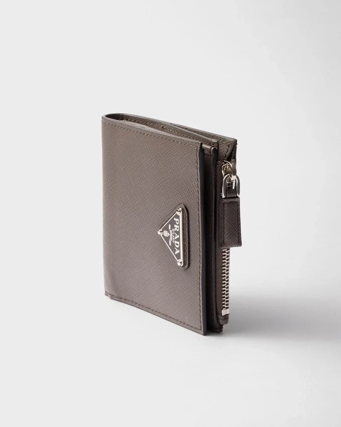 Cartera pequeña de piel Saffiano Cartera pequeña de piel Saffiano