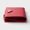 Cartera pequeña de piel Saffiano Cartera pequeña de piel Saffiano