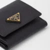 Cartera pequeña de piel Saffiano Cartera pequeña de piel Saffiano