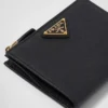 Cartera pequeña de piel Saffiano Cartera pequeña de piel Saffiano