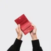 Cartera pequeña de piel Saffiano Cartera pequeña de piel Saffiano