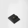 Cartera pequeña de piel Saffiano y lisa Cartera pequeña de piel Saffiano y lisa