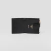 Cartera pequeña de piel Saffiano y lisa Cartera pequeña de piel Saffiano y lisa