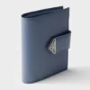 Cartera pequeña de piel Saffiano y lisa Cartera pequeña de piel Saffiano y lisa