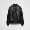 Cazadora bomber de piel napa Cazadora bomber de piel napa