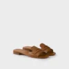 Chanclas de piel Chanclas de piel