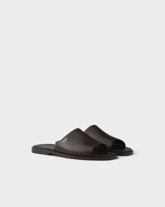 Chanclas de piel