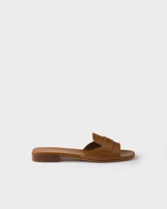 Chanclas de piel