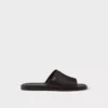 Chanclas de piel Chanclas de piel